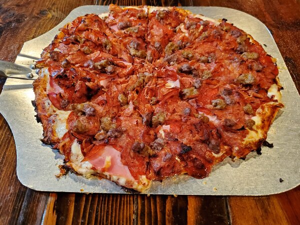 Picture of Pizza Harbor's All Meat Pizza