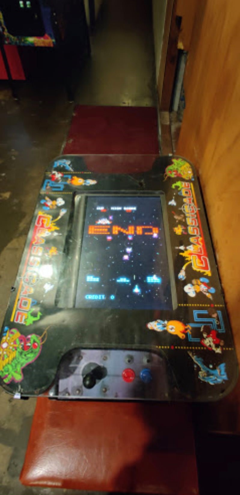 Picture of Pizza Harbor's Pac-Man Machine